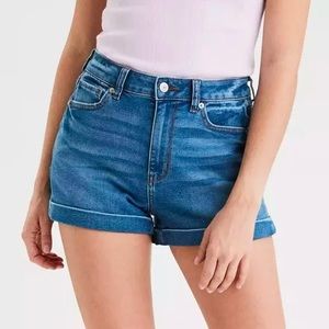 American eagle high rise mom short. EUC.